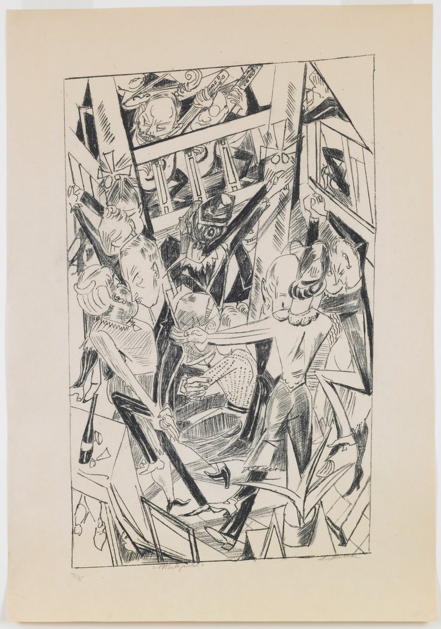 8. tábla: Malepartus alkotó: Max Beckmann