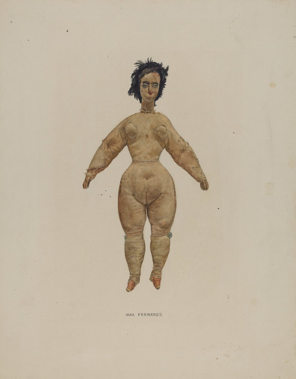 Meztelen baba, 19351942. alkotó: Max Fernekes