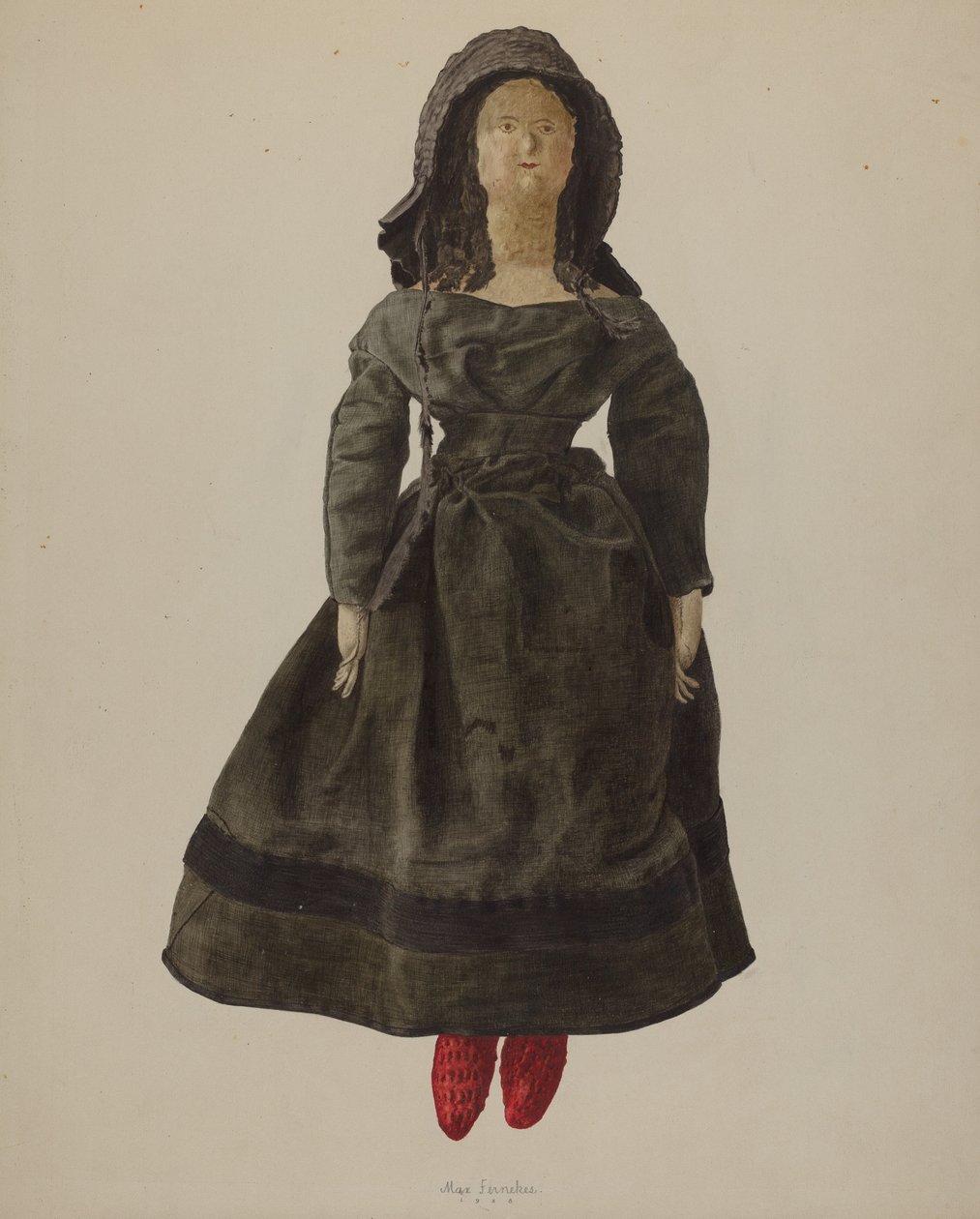 Quaker baba, 1938. alkotó: Max Fernekes