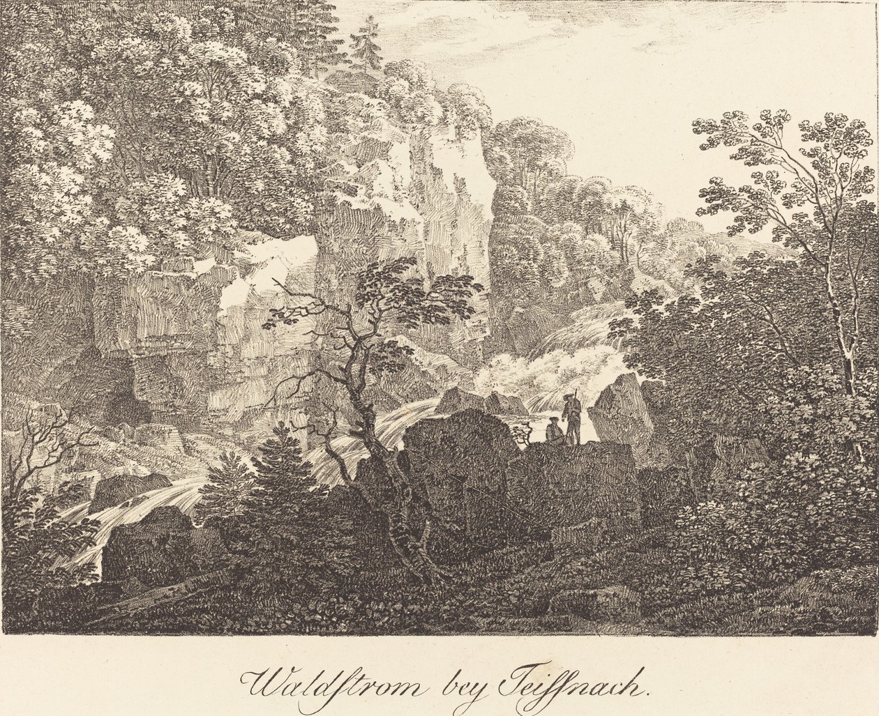 Waldstrom bey Teissnach alkotó: Max Joseph Wagenbauer