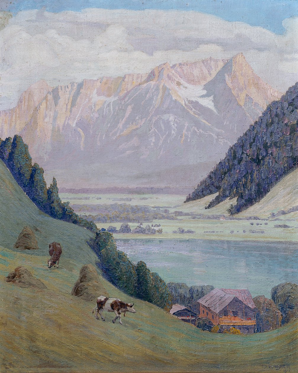 hegyi tó alkotó: Max Kahrer