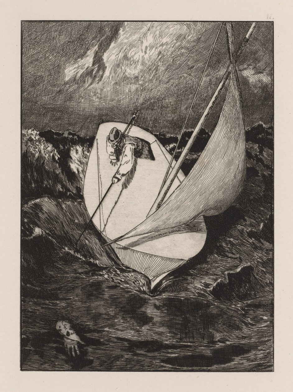 Egy kesztyű: A megmentő, 1880. alkotó: Max Klinger