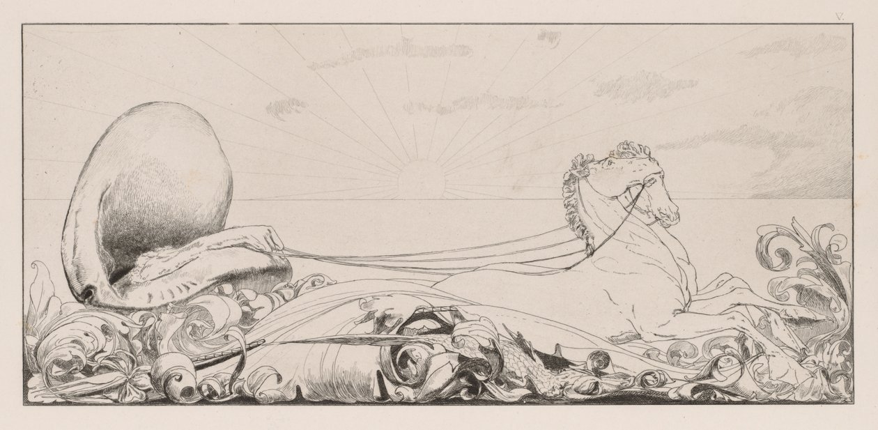 Kesztyű: Triumph, 1880. alkotó: Max Klinger