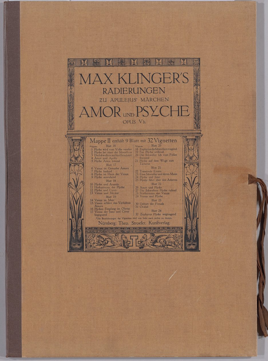 Ámor és psziché [Opus Vb] alkotó: Max Klinger