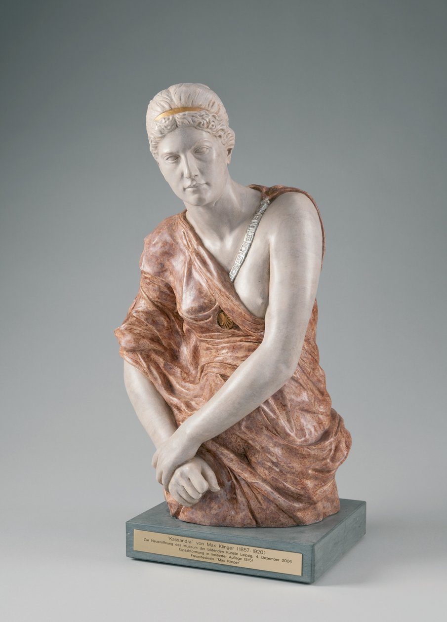 Cassandra, 1903 alkotó: Max Klinger