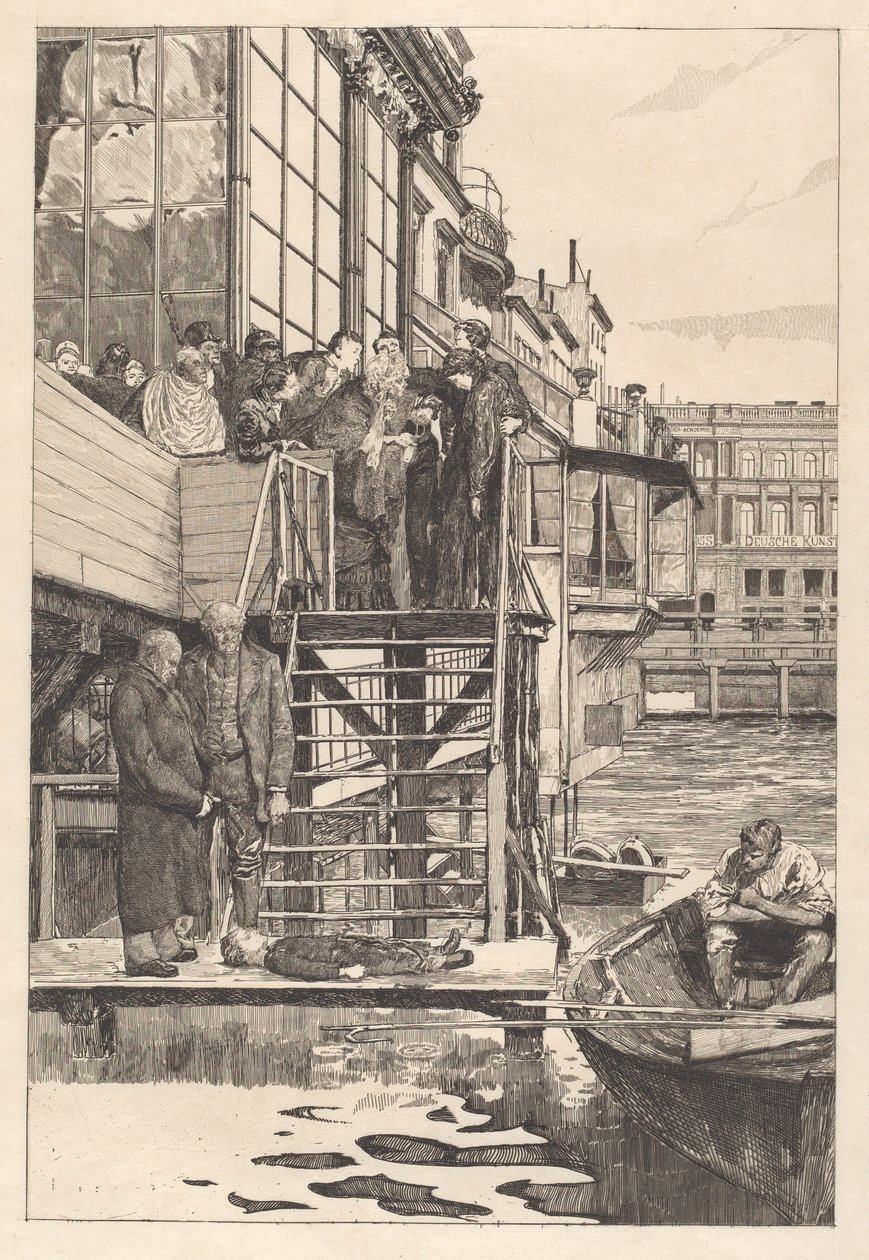 Egy anya, 1882. alkotó: Max Klinger