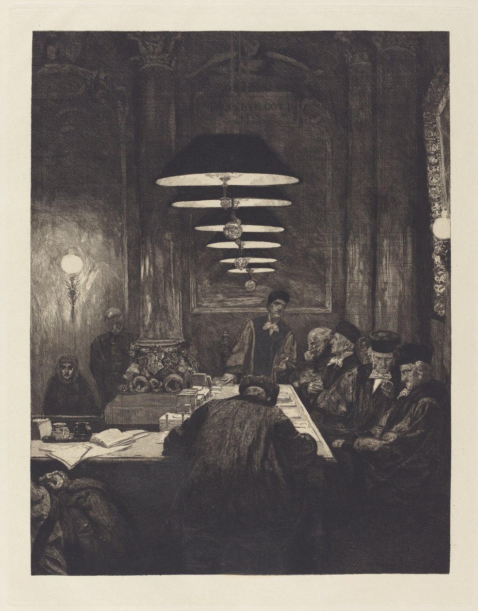 Egy anya III A Mother III, 1883. alkotó: Max Klinger