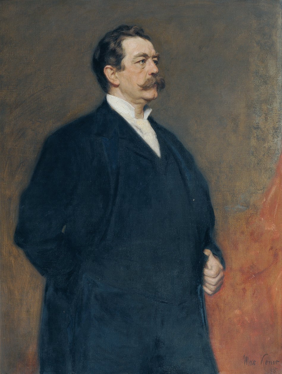 Herbert Bismarck herceg alkotó: Max Koner