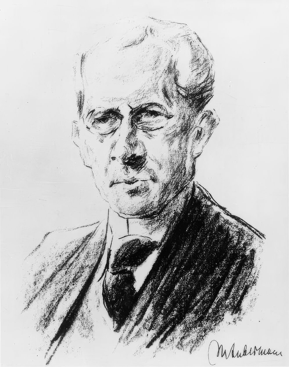 Arno Holz / lith. Írta: Max Liebermann alkotó: Max Liebermann