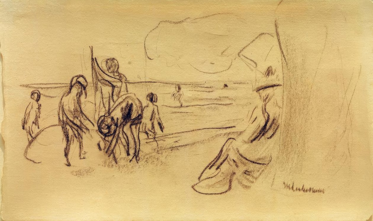 Fürdőfiú alkotó: Max Liebermann
