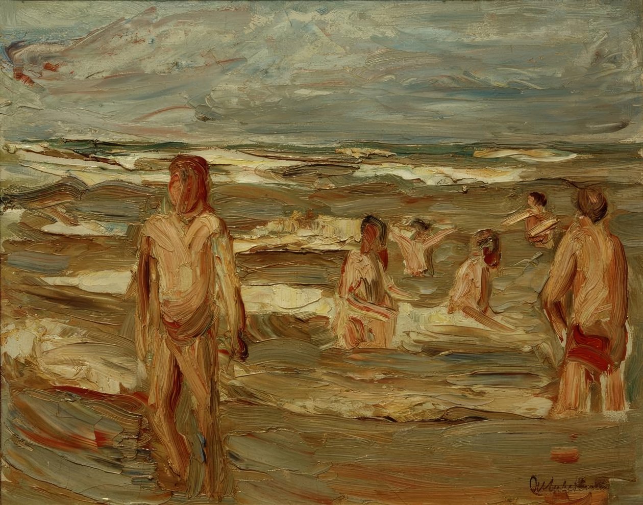Fürdőfiú alkotó: Max Liebermann