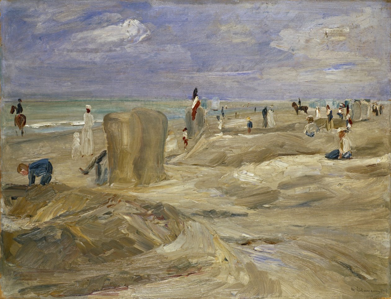 Noordwijk strandja alkotó: Max Liebermann