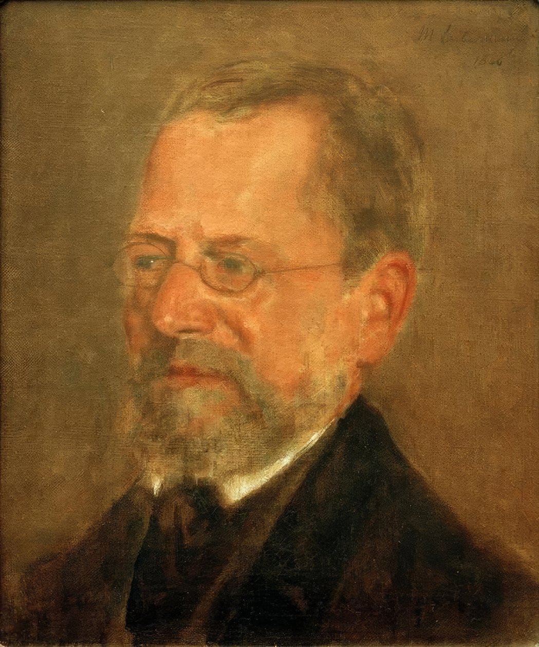 Henry nyelvtanár portréja alkotó: Max Liebermann