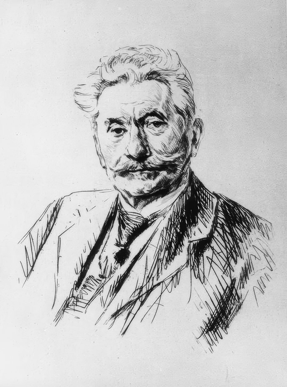 Carl Legien, Liebermann rézkarca alkotó: Max Liebermann