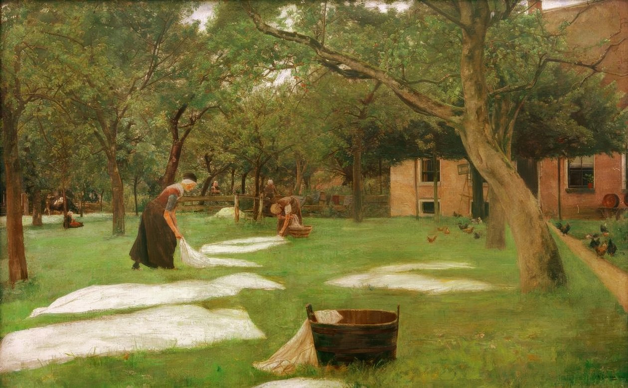 Die Rasenbleiche alkotó: Max Liebermann