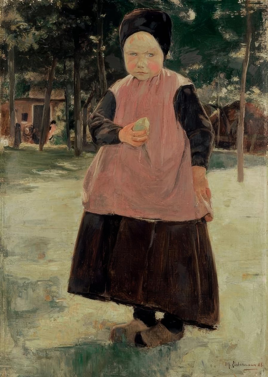 Eva alkotó: Max Liebermann