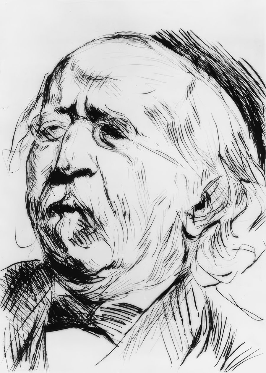 Hermann Cohen / Rad. V. kedves ember alkotó: Max Liebermann