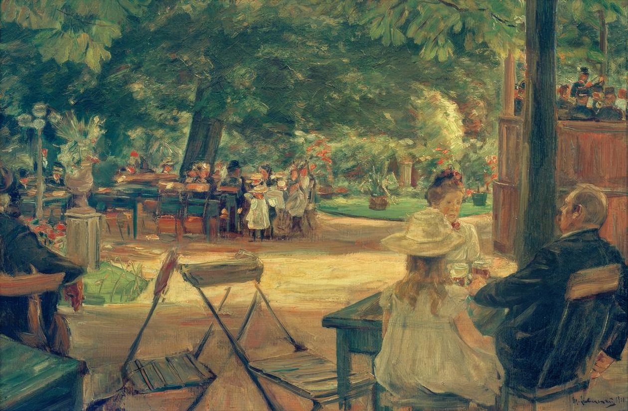 A sátrakban alkotó: Max Liebermann