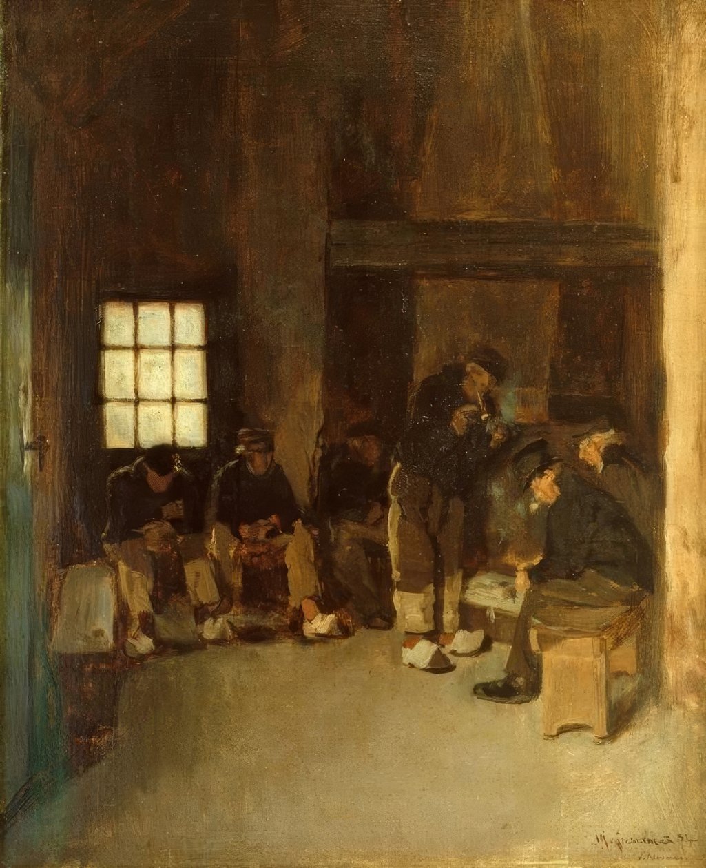 A pilótaszobában alkotó: Max Liebermann