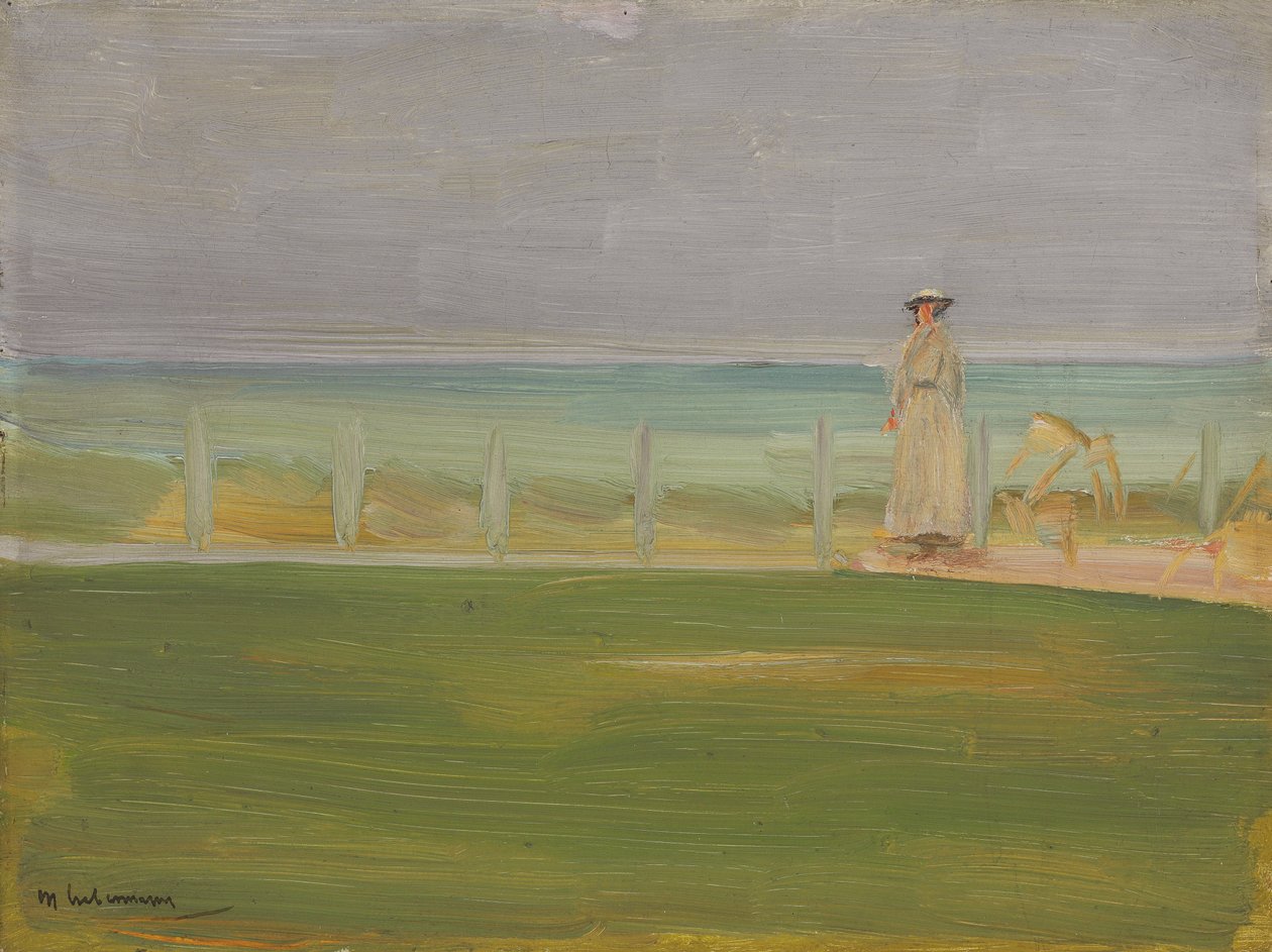 Lady at the Beach, 1901 alkotó: Max Liebermann