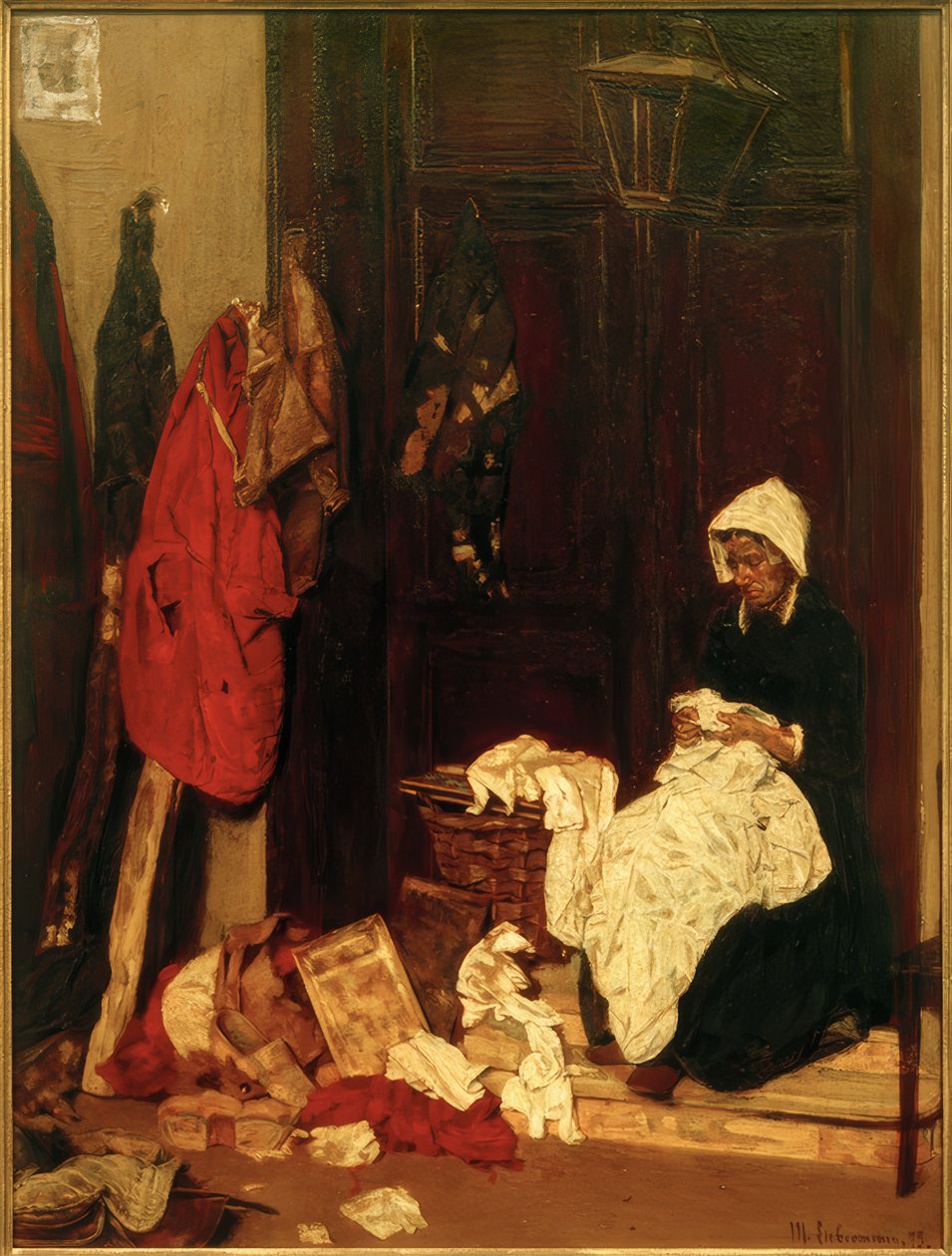 Näherin alkotó: Max Liebermann