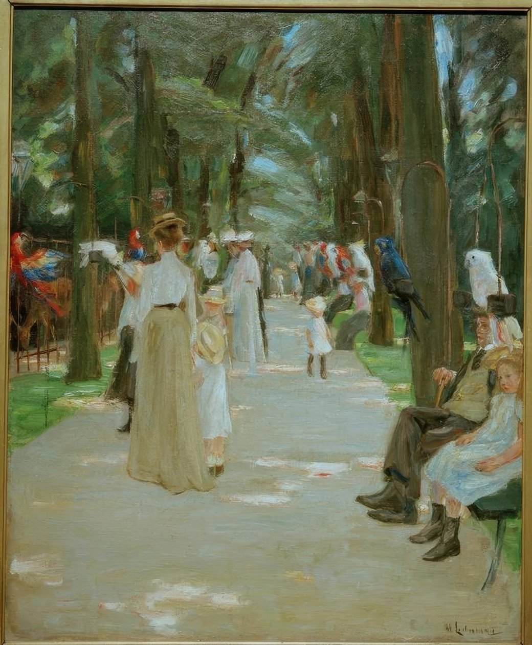 Παπαγείεναλλει alkotó: Max Liebermann