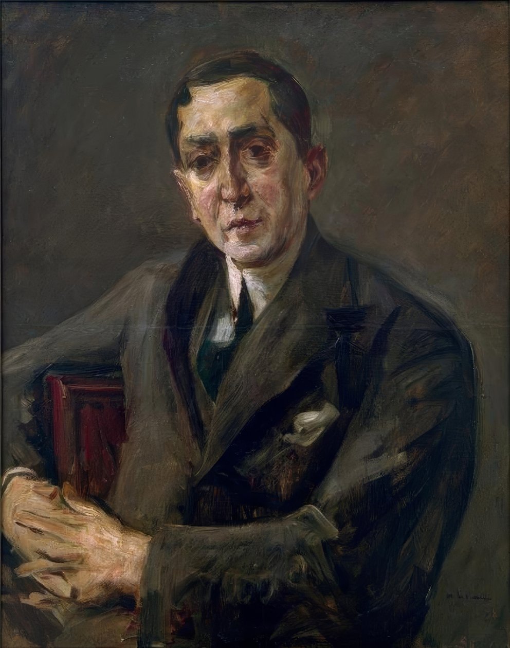 Carl Meinhard portréja alkotó: Max Liebermann