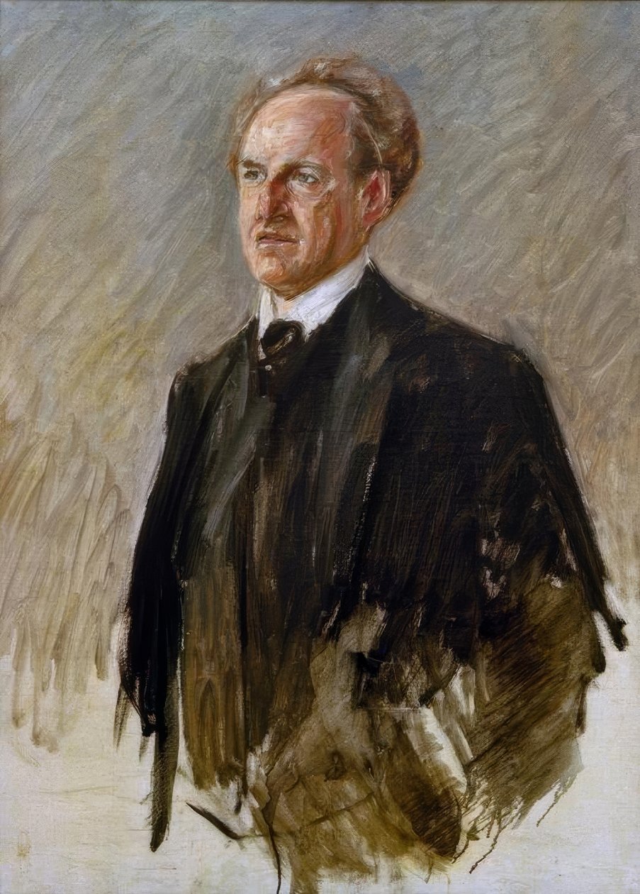 Gerhart Hauptmann portréja alkotó: Max Liebermann