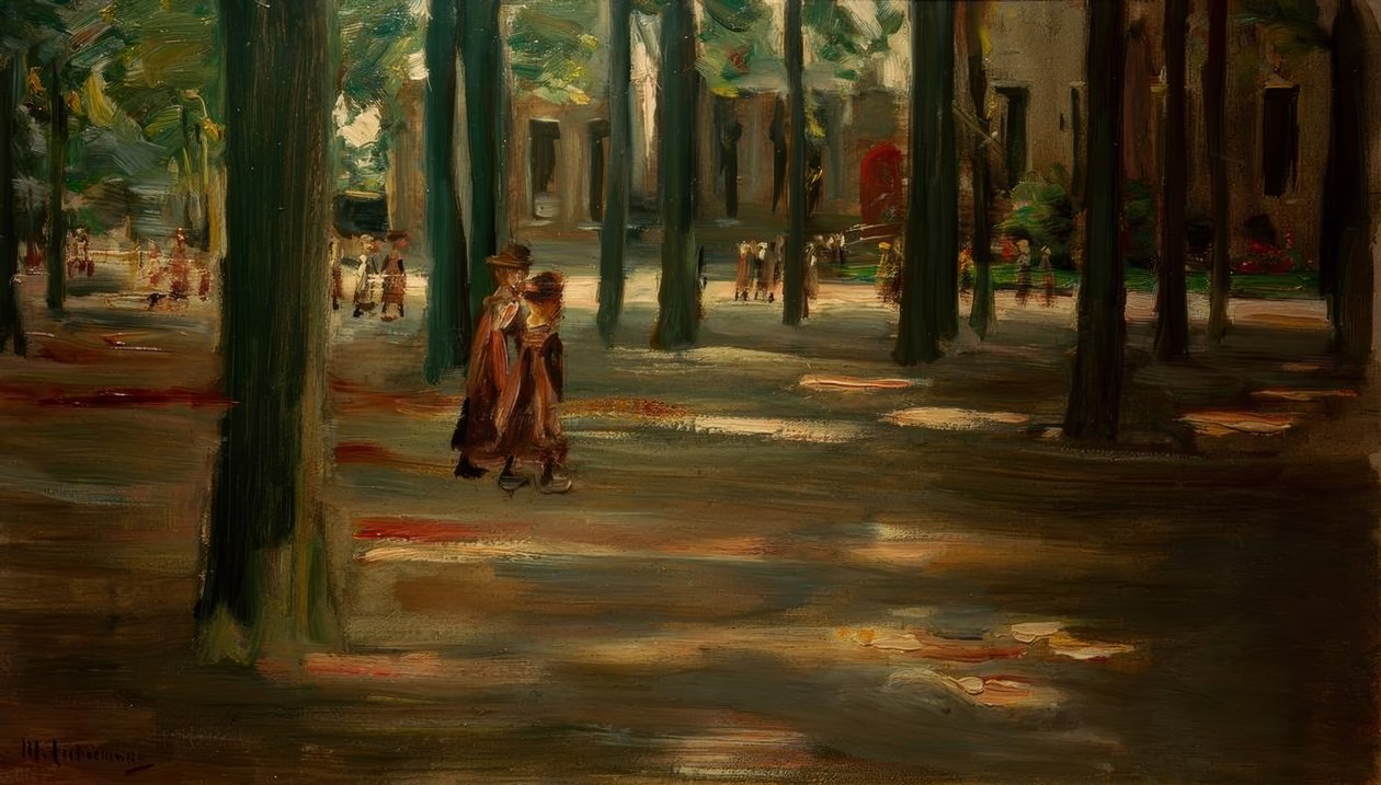 Iskola Larenben alkotó: Max Liebermann