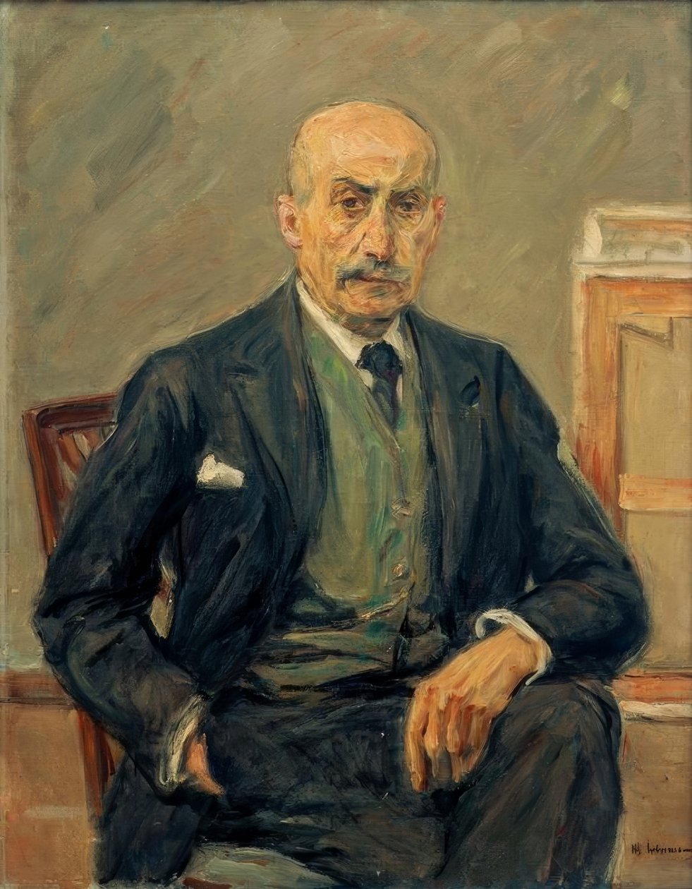 Önarckép alkotó: Max Liebermann