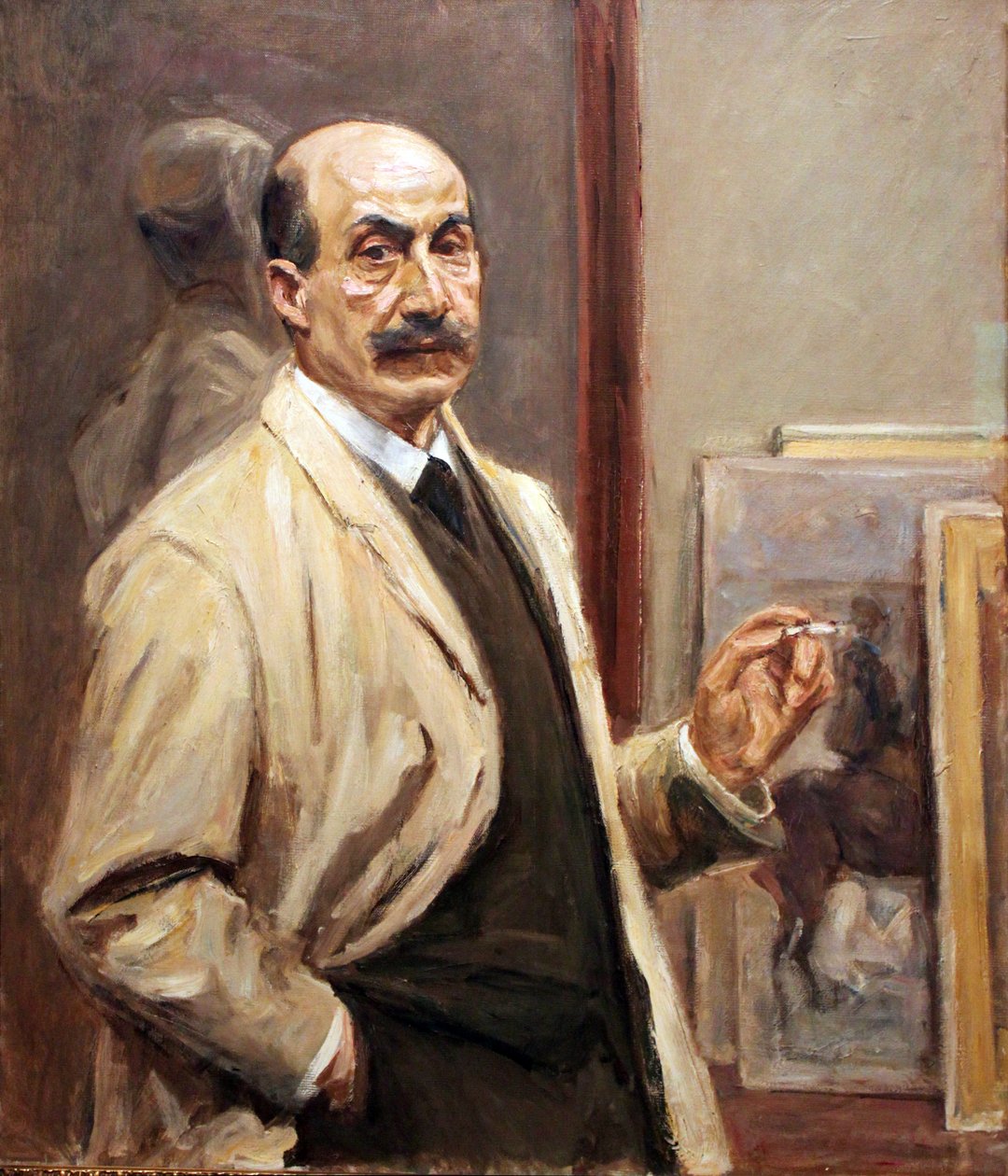 Önarckép alkotó: Max Liebermann