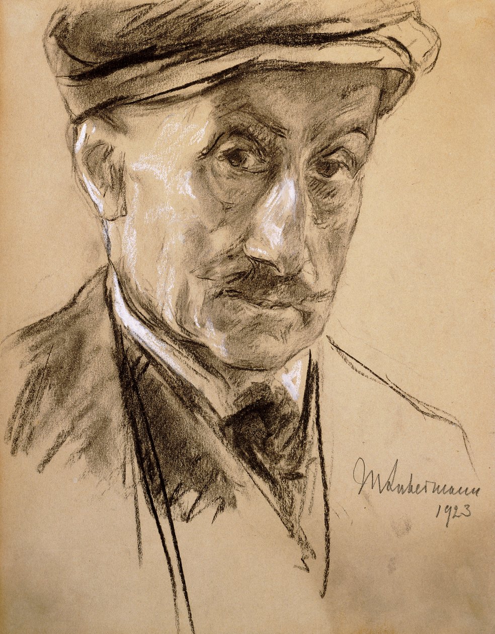 Önarckép, 1923 alkotó: Max Liebermann