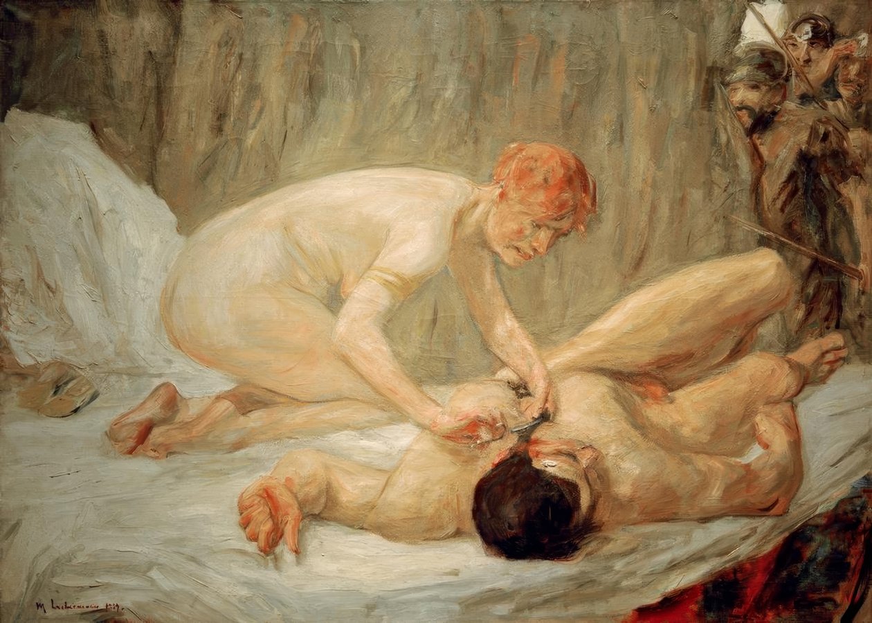 Sámson és Delila alkotó: Max Liebermann