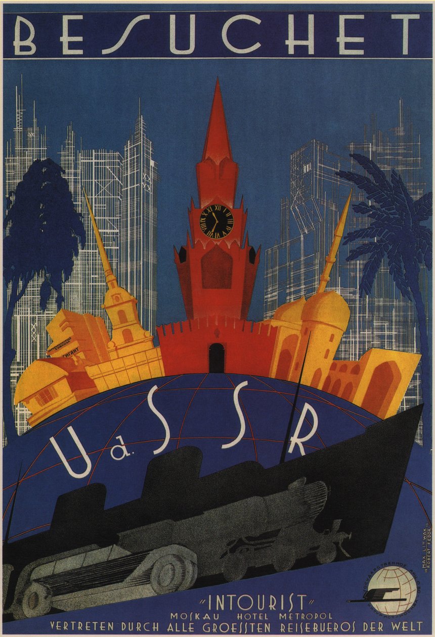 Látogatás a Szovjetunióban, 1930 alkotó: Max Litvak