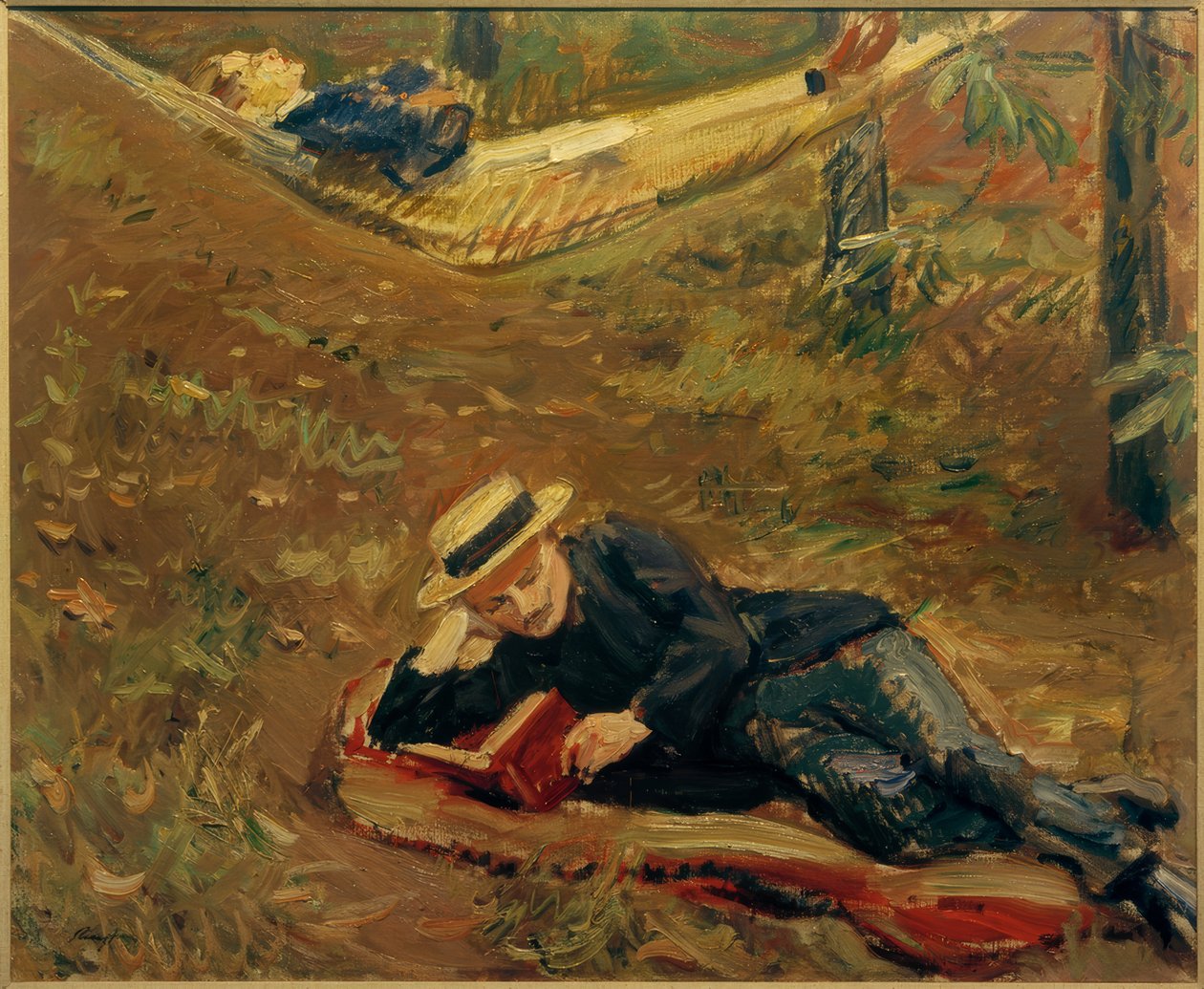 Függőágy (szieszta) alkotó: Max Slevogt