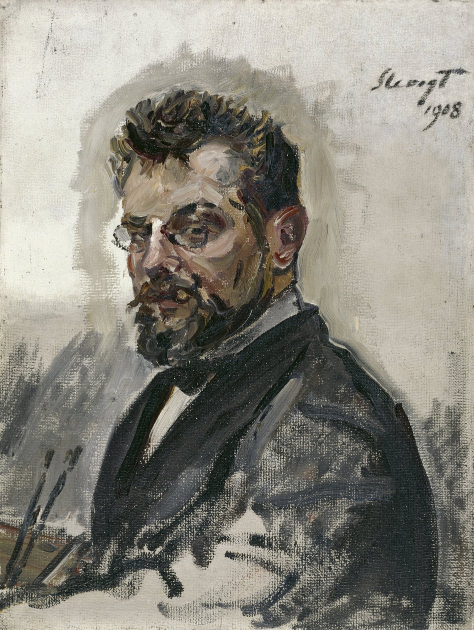 Önarckép alkotó: Max Slevogt