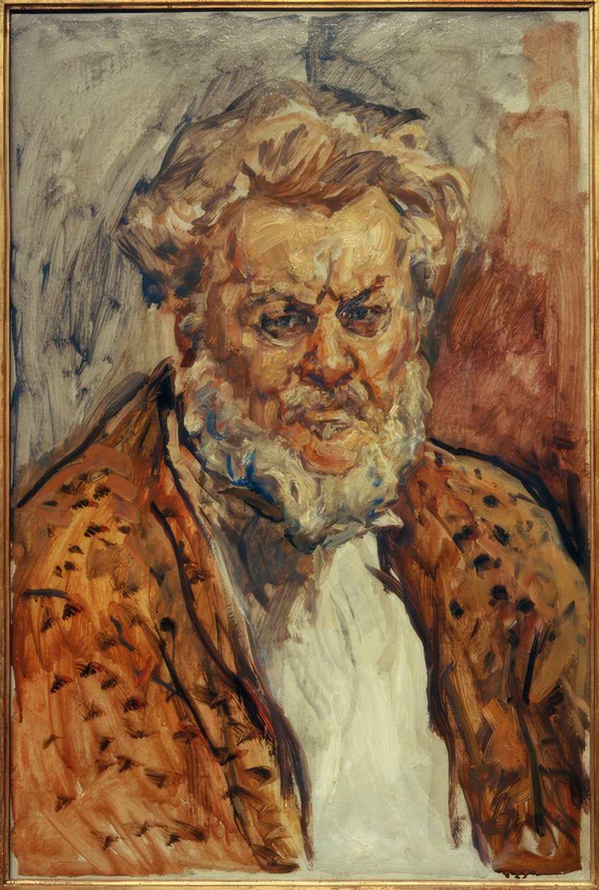Önarckép alkotó: Max Slevogt