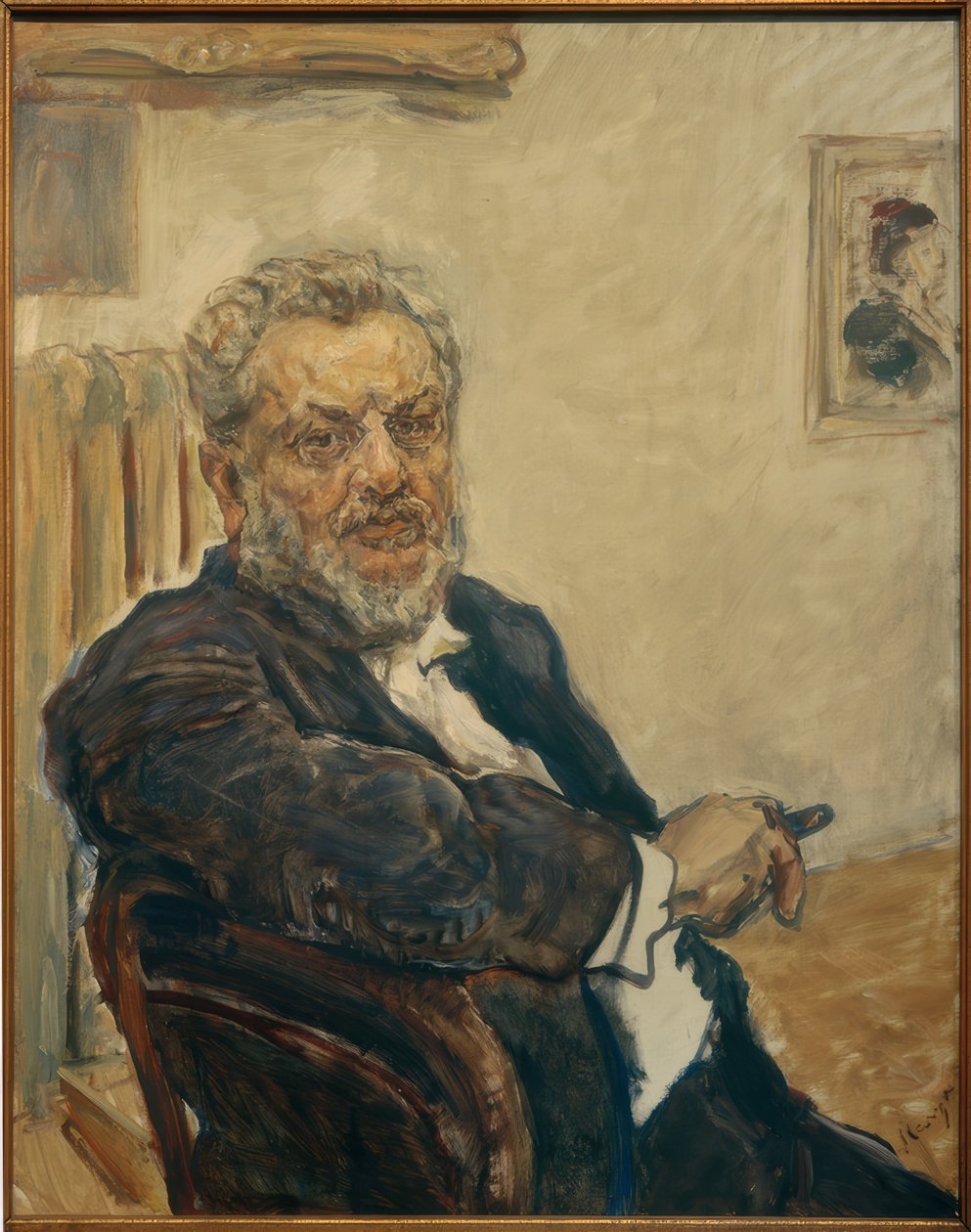 Önarckép alkotó: Max Slevogt