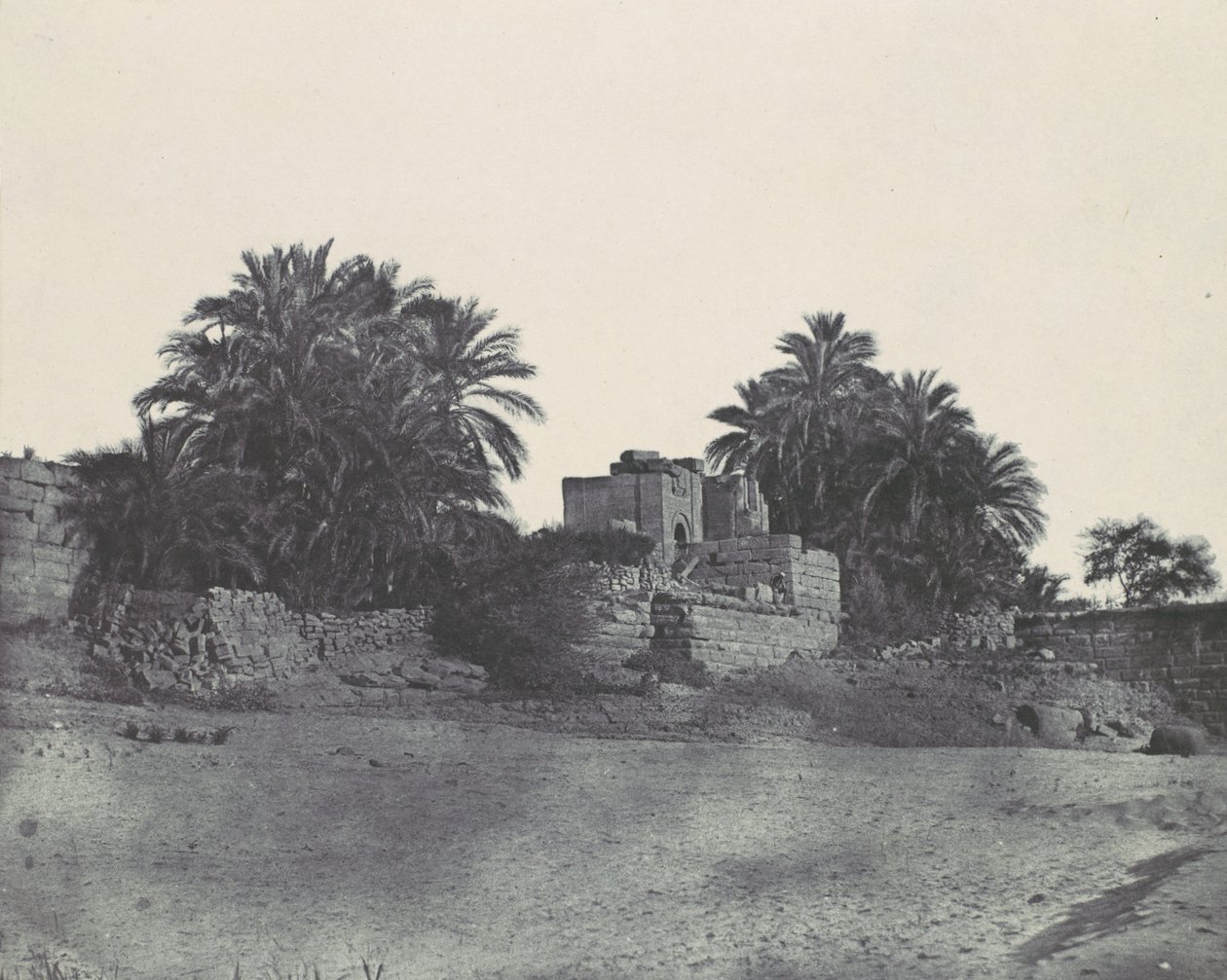 Núbia. Philoe, 1850. alkotó: Maxime Du Camp