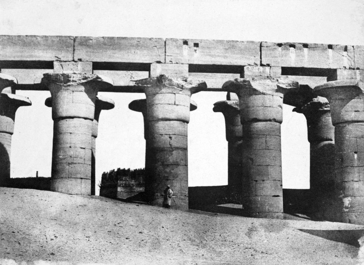 Templomromok, Egyiptom, 1852. alkotó: Maxime Du Camp