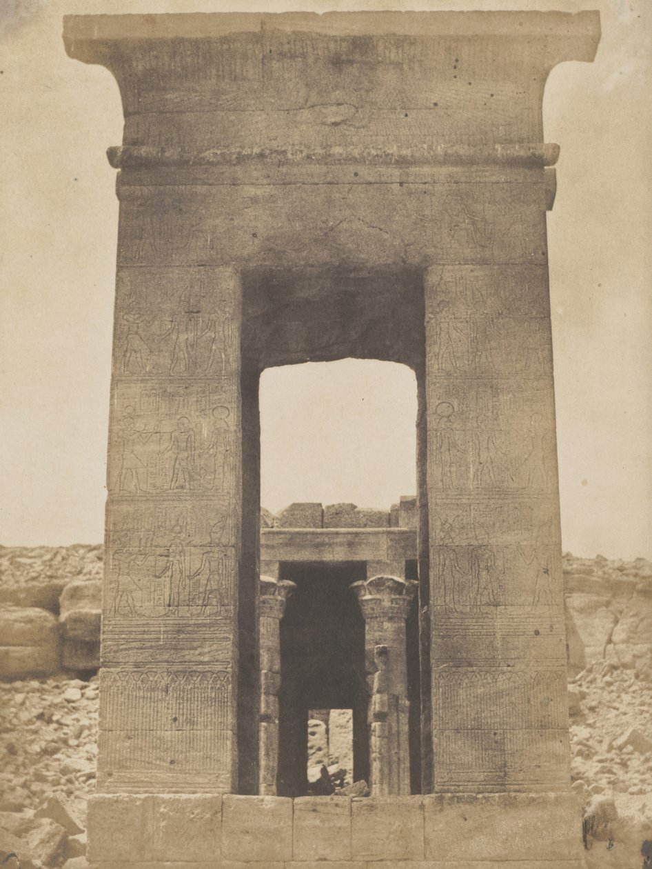 [Egyiptom látképe], 1849-51. alkotó: Maxime Du Camp