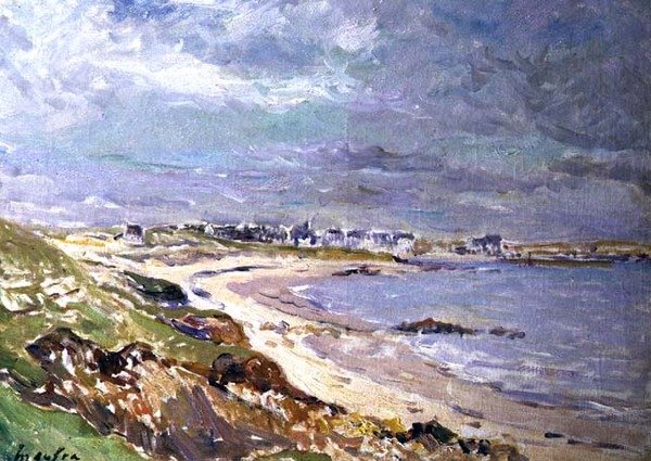 Tengerparti jelenet alkotó: Maxime Emile Louis Maufra