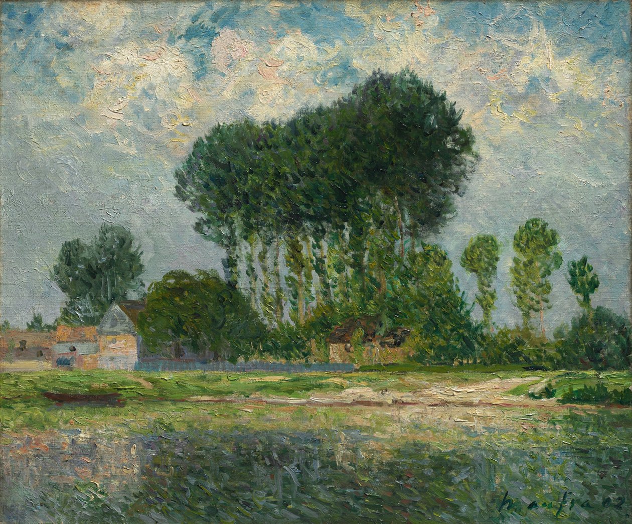 A folyó alkotó: Maxime Emile Louis Maufra