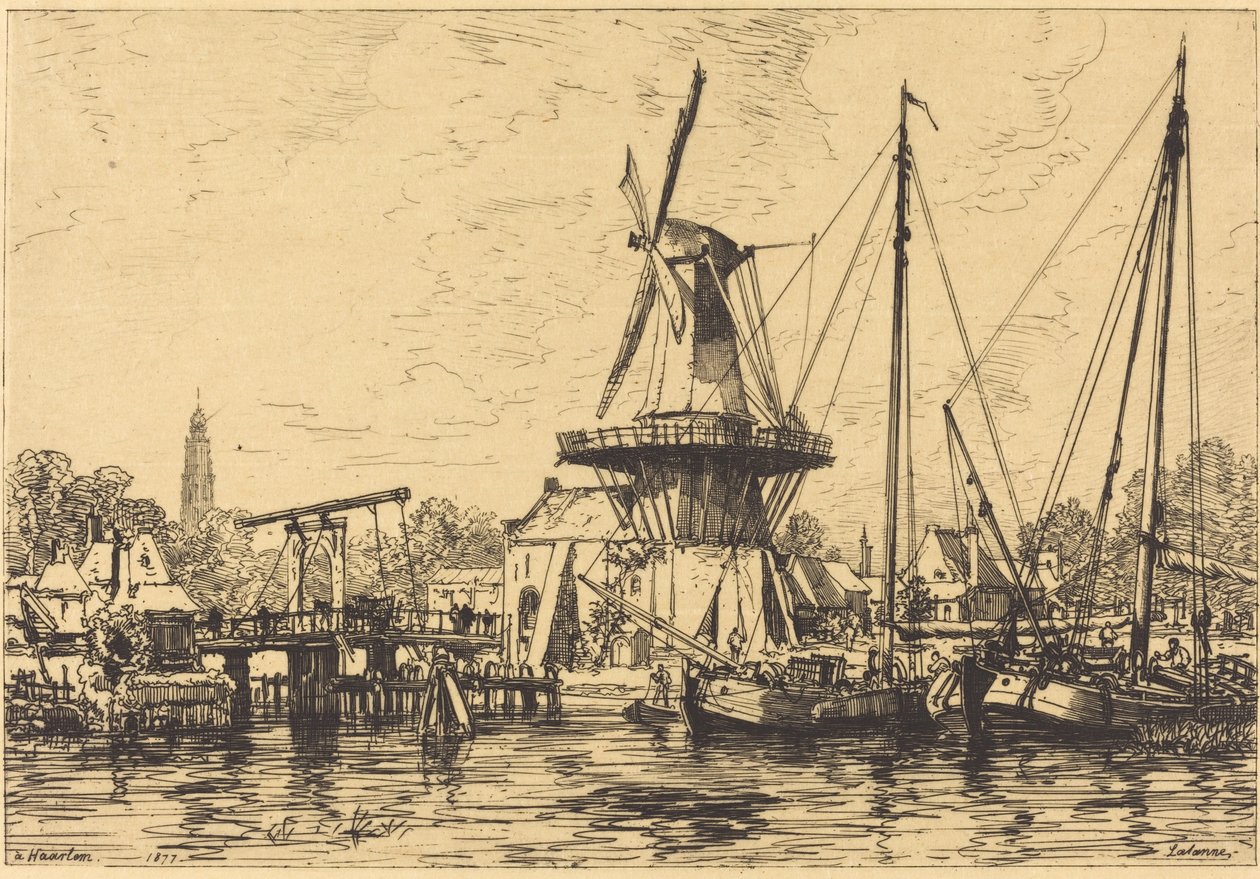 És Haarlem alkotó: Maxime Lalanne