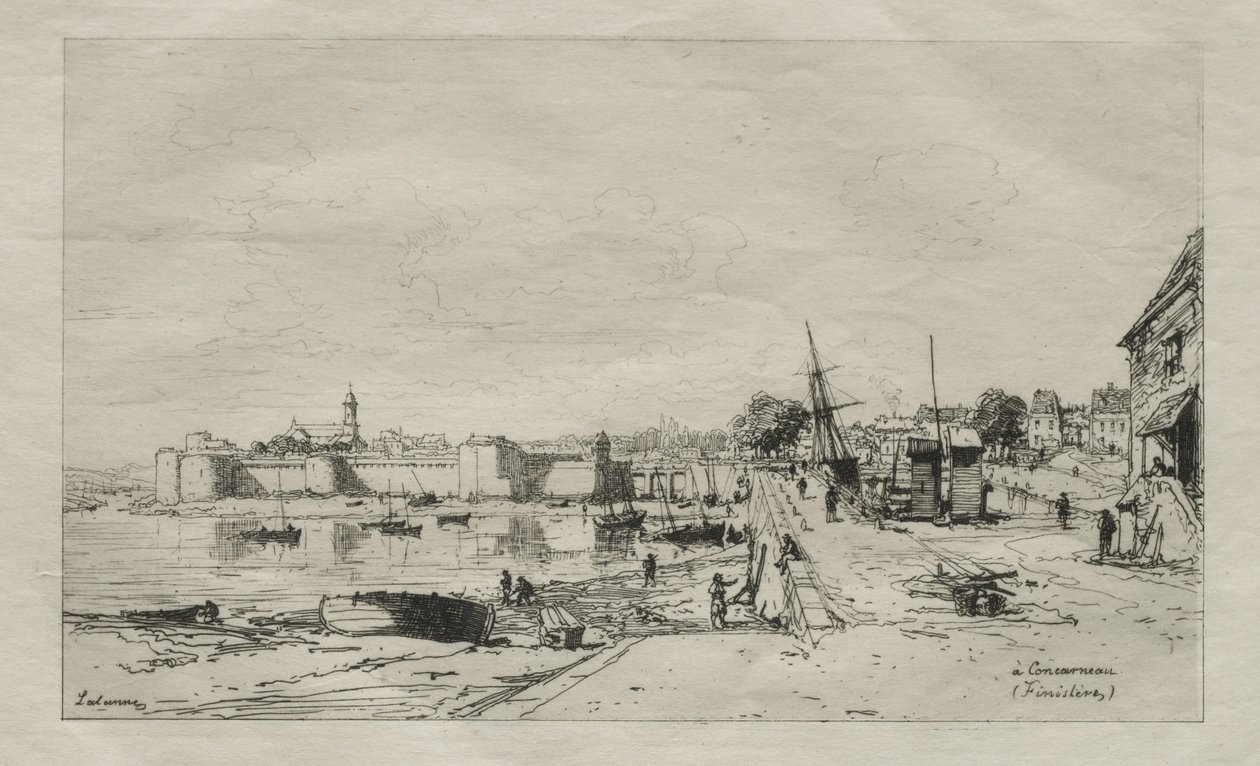 Concarneauban (Finistère) alkotó: Maxime Lalanne