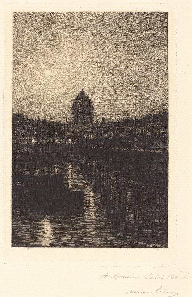 Pont des Arts alkotó: Maxime Lalanne