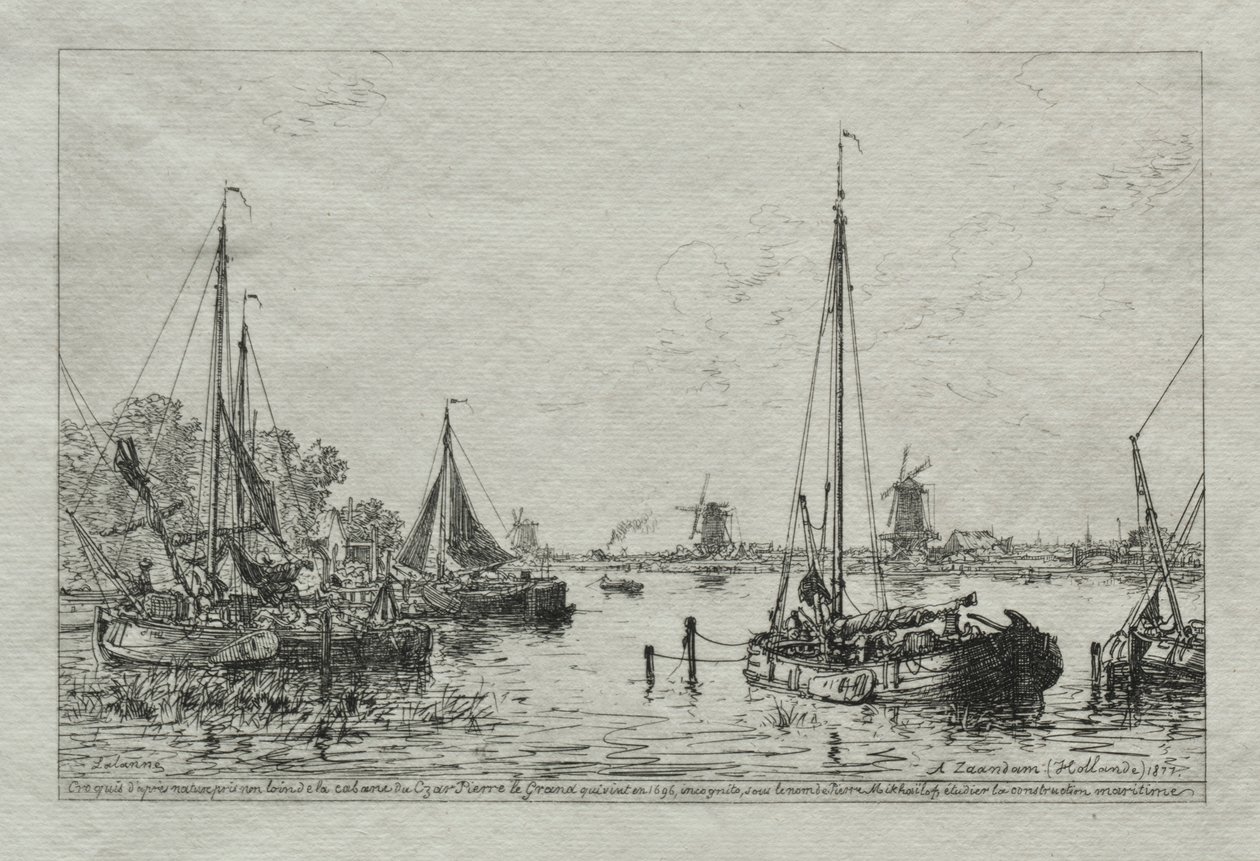 Vázlat a természetből, 1877. alkotó: Maxime Lalanne