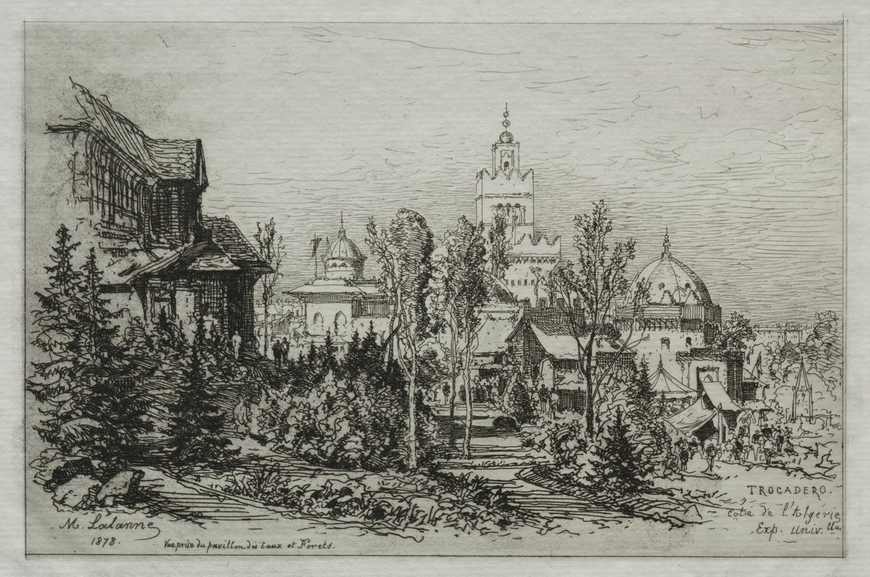 Trocadéro. alkotó: Maxime Lalanne