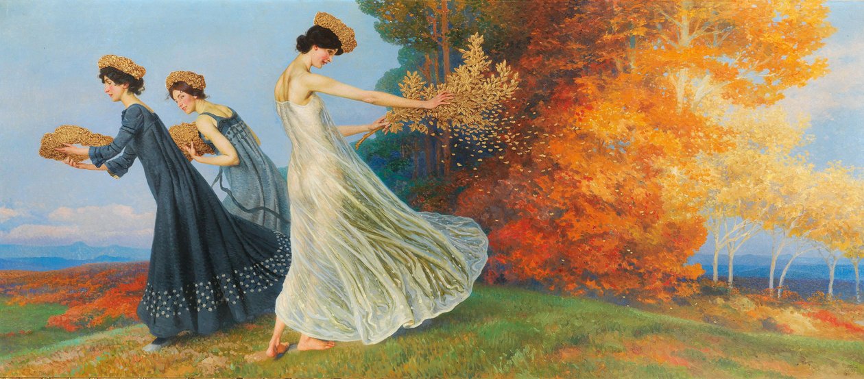 Őszi arany, 1905. alkotó: Maximilian Lenz