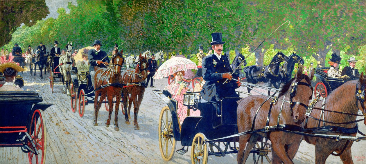 Vezetés a Práter Parkban alkotó: Maximilian Lenz